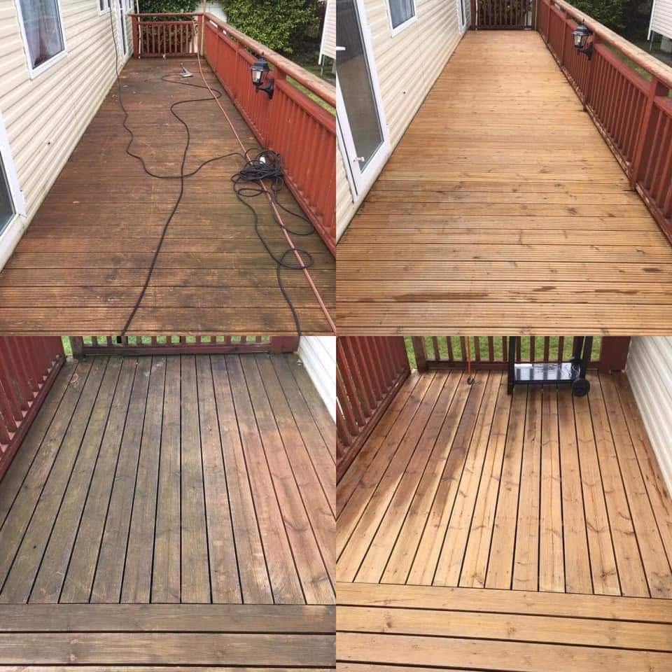 Wood and Decking Supreme Exterior Clean Property Cleaners Morpeth